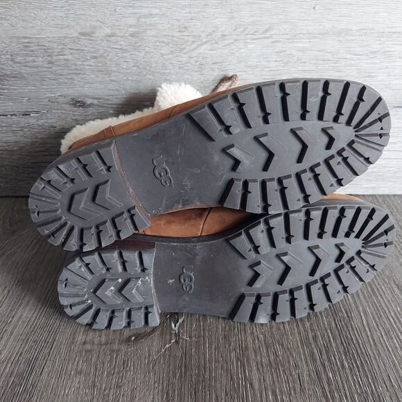 Ugg Fraser Chestnut Boots Size 7.5 - Picture 7 of 9